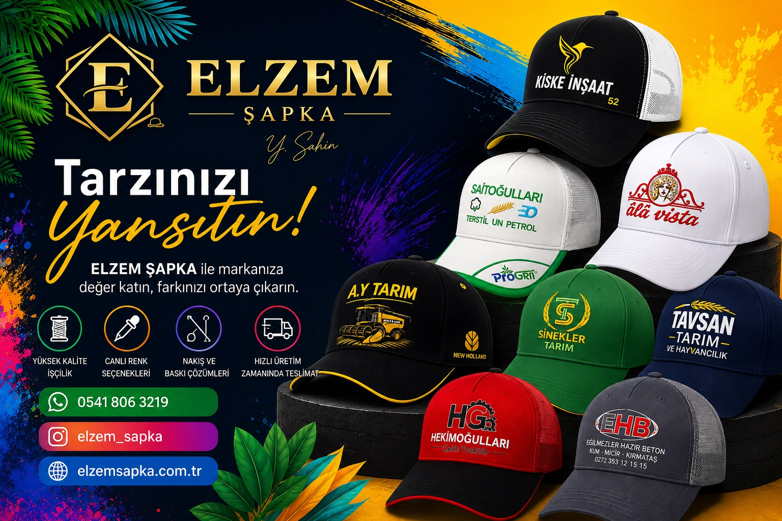 Şapka imalatı